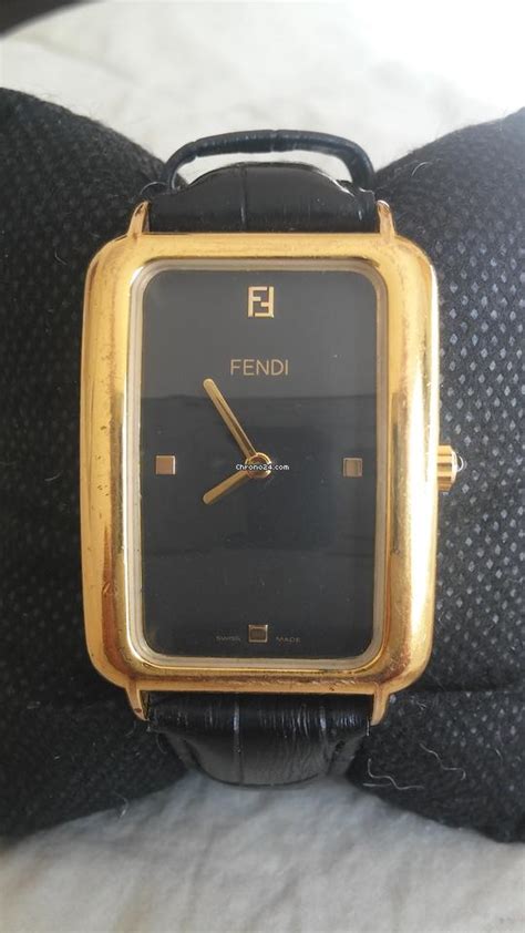 fendi 2000 watch vintage|fendi 90s orologio gold watch.